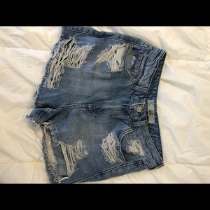 Topshop MOM denim shorts